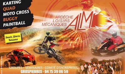 Ardèche Loisirs Mécaniques: Quad, karting, buggy, moto, paintball